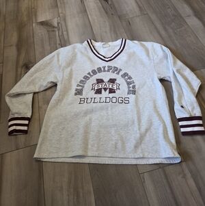 Mississippi State Bulldogs Shirt - Gray